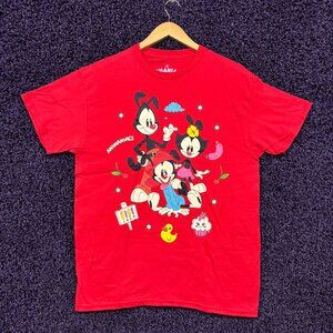 Animaniacs Looney Siblings Wakko Yakko Dot Cartoon T-Shirt M